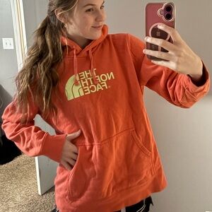 The North Face Women's Bright Orange Hoodie